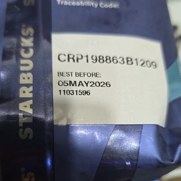 Starbucks Holiday Blend Coffee - Festive Blue Packaging - Picture 2 of 2